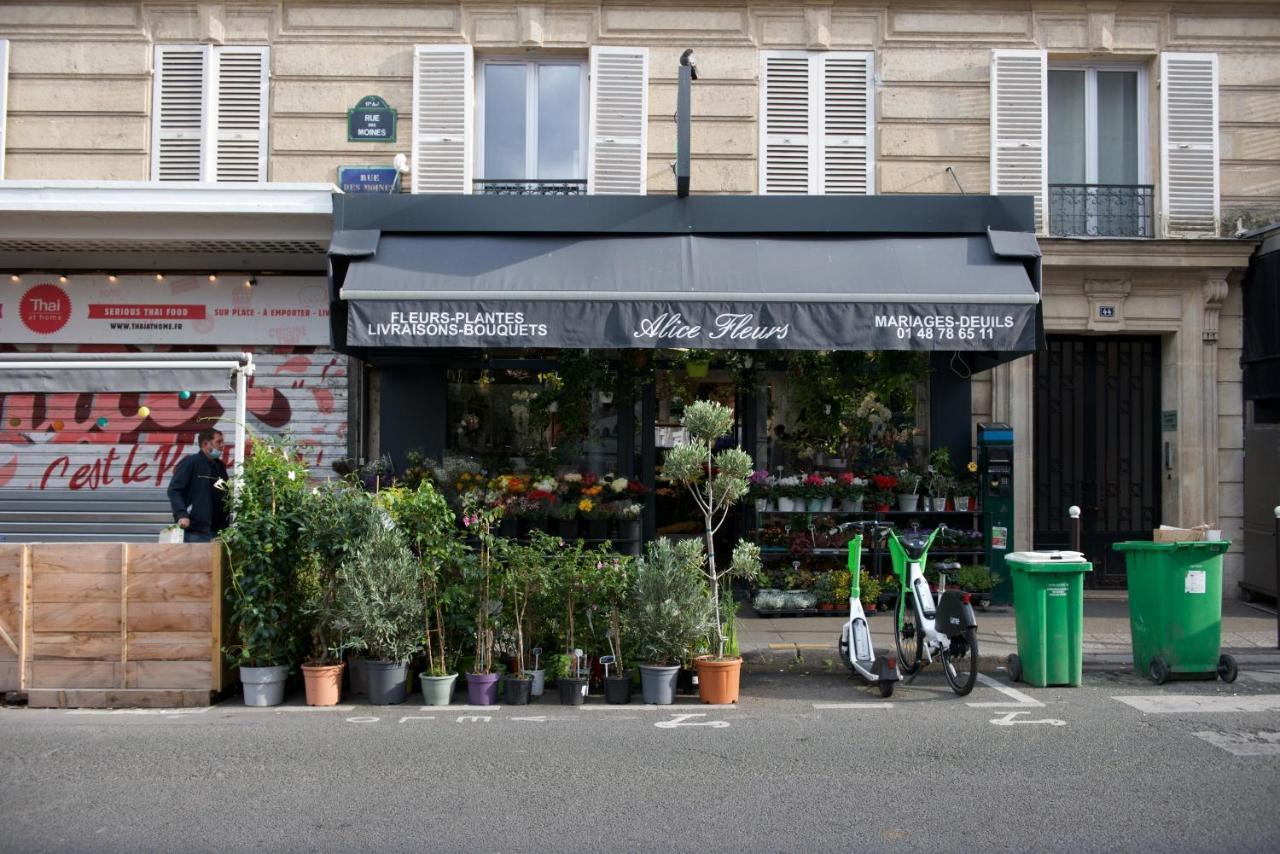 Charming Parisian Apartment With Air Conditioning - Climatisation & 2 Bedrooms - Batignolles 파리 외부 사진