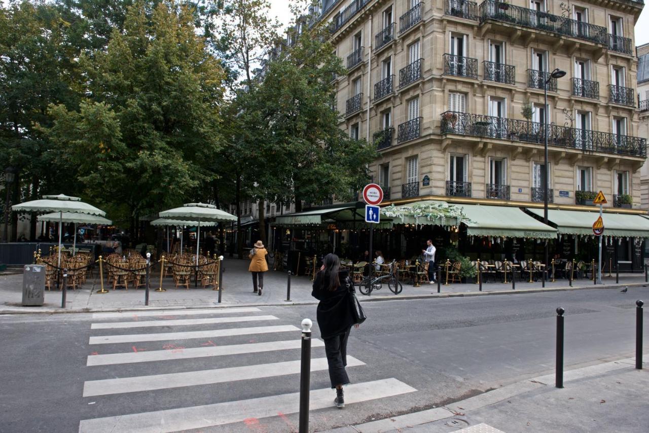 Charming Parisian Apartment With Air Conditioning - Climatisation & 2 Bedrooms - Batignolles 파리 외부 사진