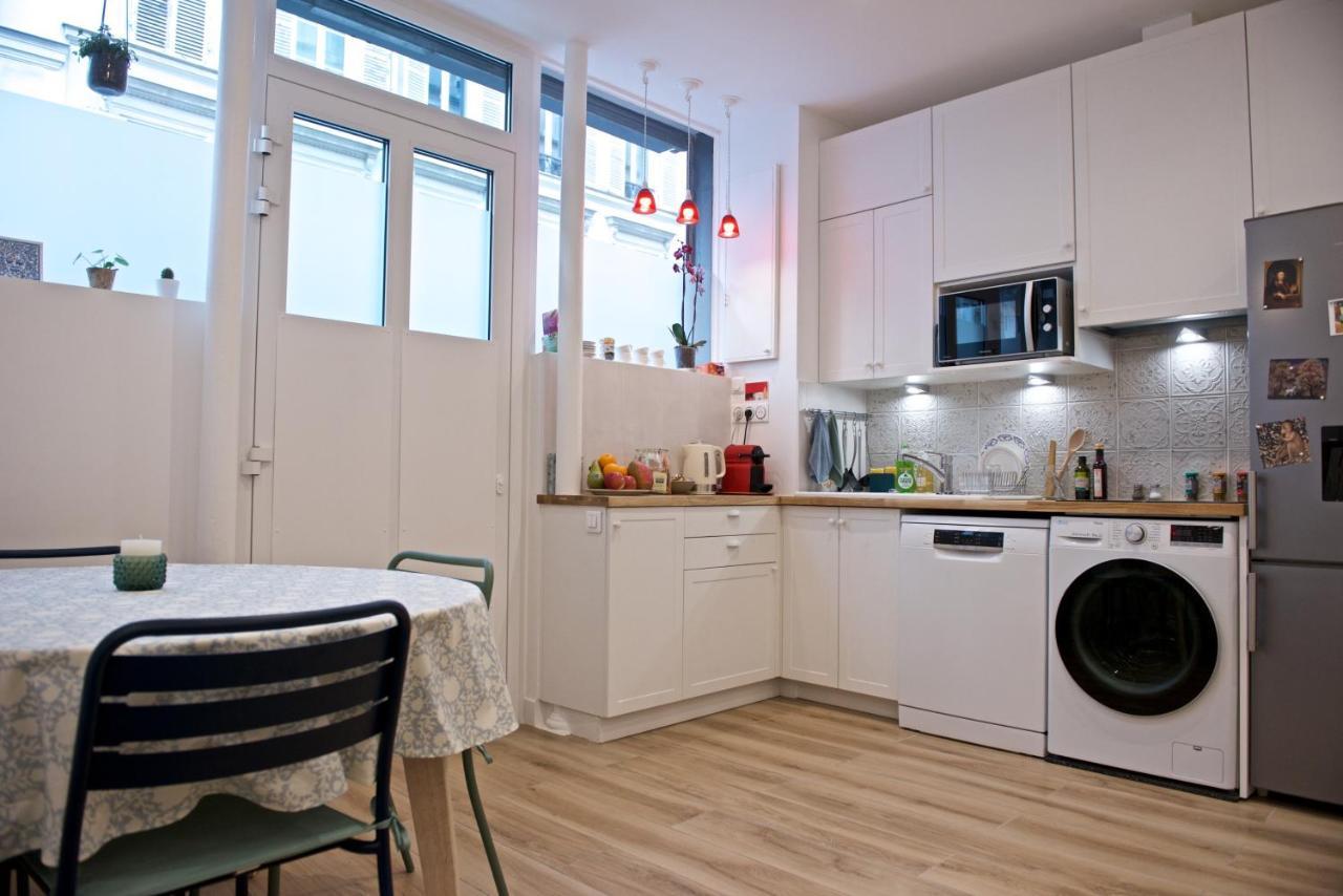 Charming Parisian Apartment With Air Conditioning - Climatisation & 2 Bedrooms - Batignolles 파리 외부 사진