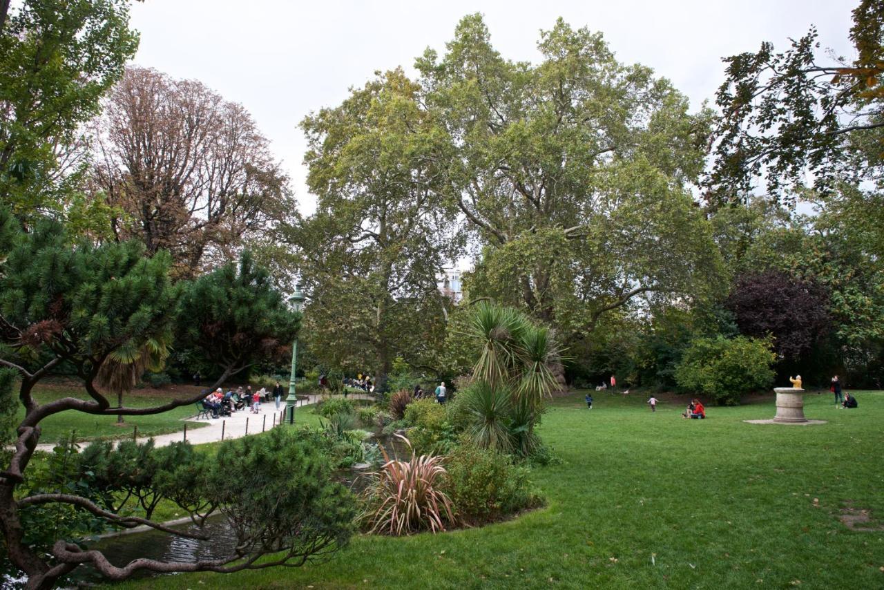 Charming Parisian Apartment With Air Conditioning - Climatisation & 2 Bedrooms - Batignolles 파리 외부 사진