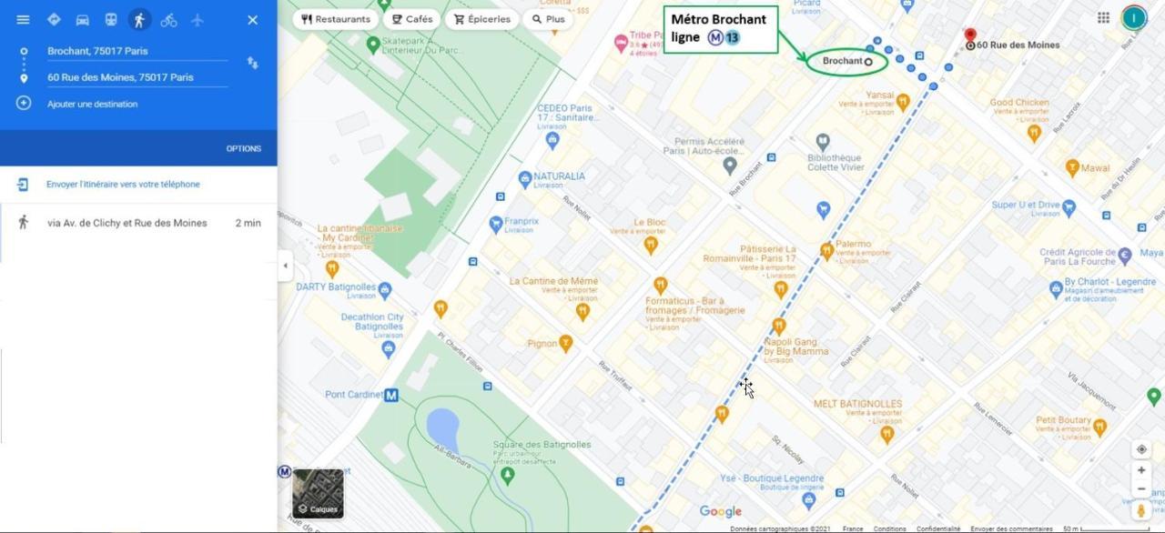Charming Parisian Apartment With Air Conditioning - Climatisation & 2 Bedrooms - Batignolles 파리 외부 사진